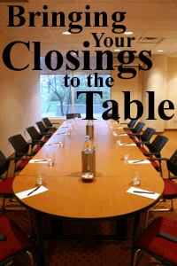 Title Plus Table Image - Bringing Your Closings to the Table
